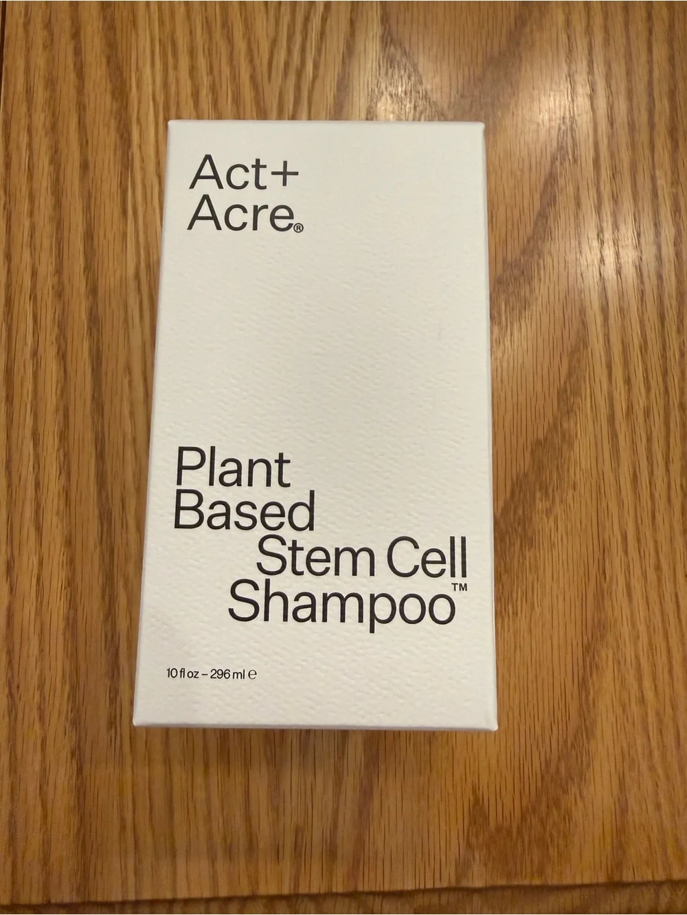 Act+Acre Plant Based Stem Cell Shampoo Thickening Fuller Hair Peppermint 10 Oz